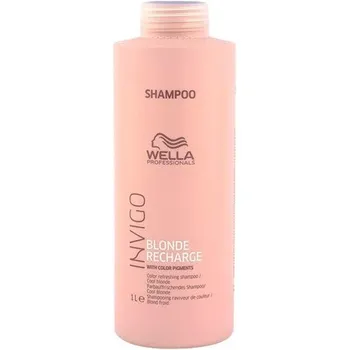 Professionals Invigo Blonde Recharge Color Освежающий шампунь Cool Blonde 1000мл, Wella