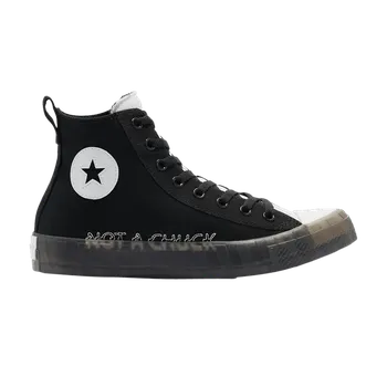 Кроссовки UNT1TL3D High 'Not a Chuck - Black', черный