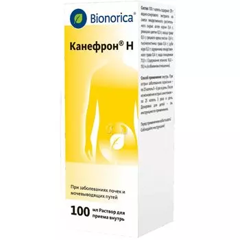 Канефрон Н капли для приема внутрь 100 мл