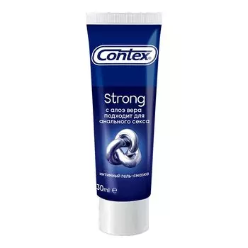 Contex Strong Гель-смазка с алоэ вера 30 мл
