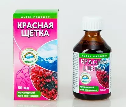 Красная щетка настойка 100 мл