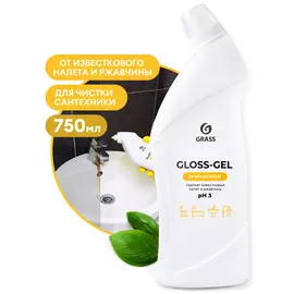Чистящее средство для сан.узлов "Gloss-Gel" Professional (флакон 750 мл)