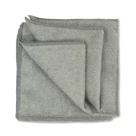Салфетка микрофибра 220 г/м 30*30 Серая (10шт) УПАК