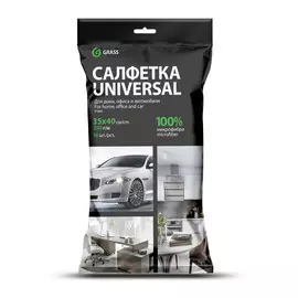 Салфетка микрофибра 250 г/м 35*40 (10шт) УПАК