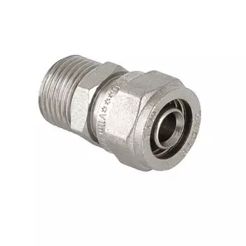 Соединитель обжимной с переходом на нар.р. 16 х1/2" VTm.301.N.001604 Valtec