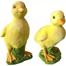 фигурка садовая цыпленок