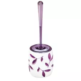 Гарнитур для туалета Tatkraft IMMANUEL OLIVE VIOLET акрил 12097