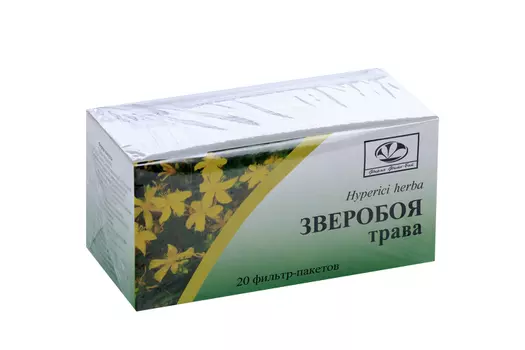 Зверобоя трава, 1,5 г, 20 шт