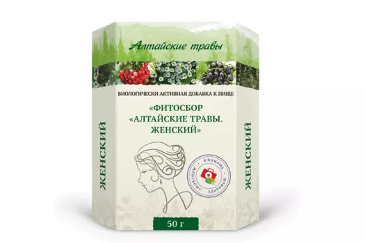 Женский фитосбор Алтайские травы, 50 г