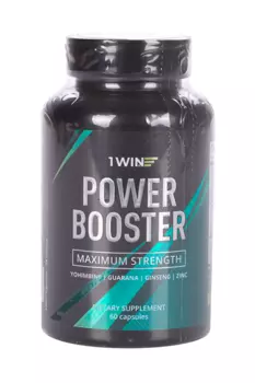 Жиросжигатель 1WIN Power Booster, 60 шт, капсулы БАД
