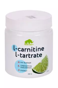 Жиросжигатель Prime Kraft L-Carnitine L-Tartrate Лайм, 200 г