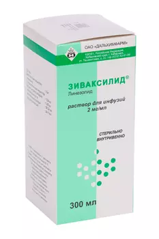 Зиваксилид 2 мг/мл, 300 мл, раствор для инфузий