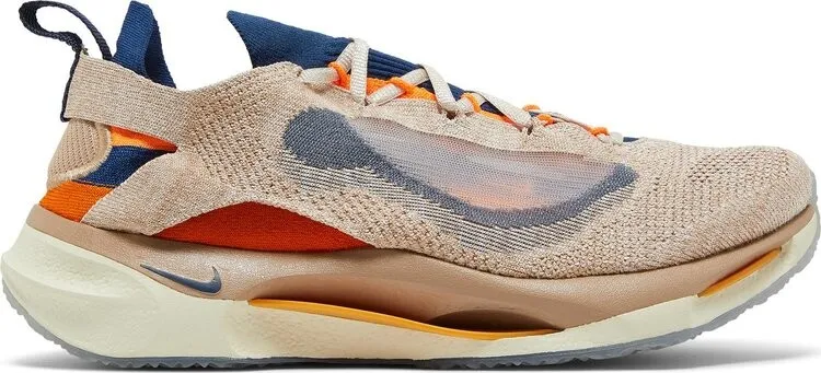 Кроссовки Nike Spark Flyknit 'Hemp Total Orange', коричневый