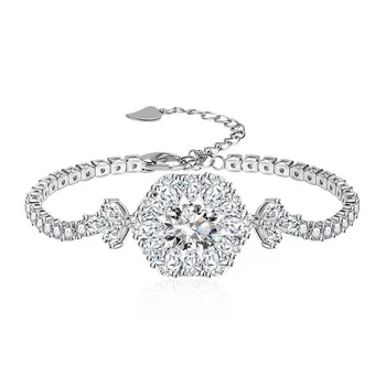 SACE GEMS циркон браслет ювелирные изделия геометрические бусины цепочки браслеты модный тонкий свадебный подарок для подруги женщин розовый