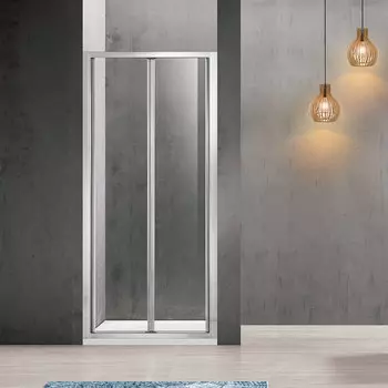 Душевая дверь в нишу Vincea Garda VDB-1G900CL профиль хром, стекло прозрачное