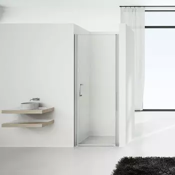 Душевая дверь в нишу Vincea Orta VPP-1O 90х190 профиль хром, стекло прозрачное