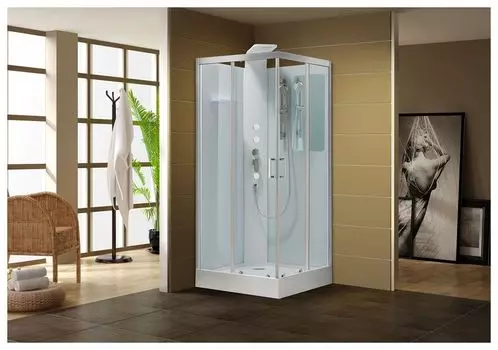 Душевая кабина Aquanet Passion S 90 см прозрачное стекло