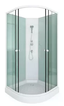 Душевая кабина Arcus Style S-10 80х80х195 низкий поддон, стекло матовое