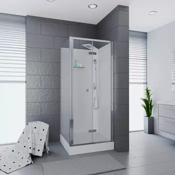 Душевая кабина Ceruttispa Bella BELLA90T 90х90х215 без крыши