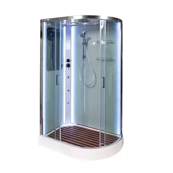 Душевая кабина Deto А102 L с LED и гидромассажем