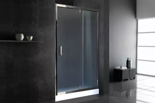 Душевая дверь в нишу Royal Bath RB 140HV-C-CH 140х185 (рифленое)