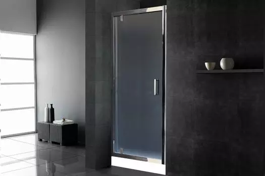 Душевая дверь в нишу Royal Bath RB 90HV-C-CH 90х185 (рифленое)