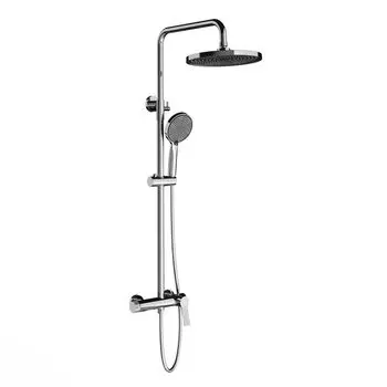 Душевая стойка Vincea Arco VSFS-4AR1CH с изливом, хром