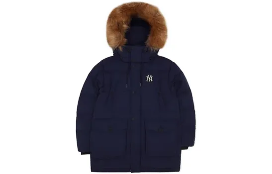 Куртка-пуховик New York Yankees унисекс Marine Blue Mlb