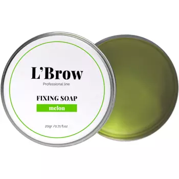 L`BROW Мыло для бровей Fixing soap (Дыня) 20.0
