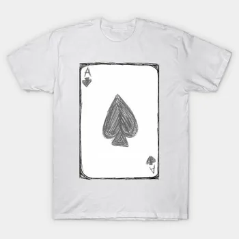 T Рубашка женщин Ace Of Spades Harajuku Печать Кавайи футболка Летний короткий рукав женский футболка Top Tee S розовый