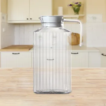 Акриловый кувшин для воды, фруктового сока, молока для чая со льдом 1.1L