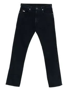 Джинсы с логотипом EMPORIO ARMANI, синий
