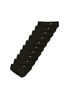 Мини-трусы / трусы, упаковка из 10 шт. из органического хлопка jbs, черный