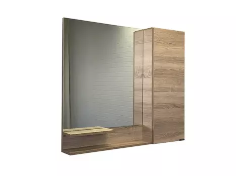 Зеркало-шкаф Comforty Варна-90 дуб сонома
