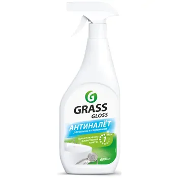 Средство чистящее для ванной комнаты и кухни Grass Gloss Антиналет 600 мл