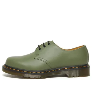 Кроссовки 1461 smooth leather oxford 'khaki green' Dr. Martens, хаки