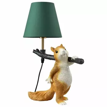Настольная лампа Lumion Squirrel 6523/1T E14 1*40W 220V с животными