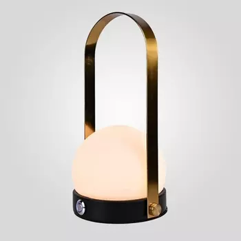 Настольная лампа LED Tangli White Tab By ImperiumLoft Tangli01 302469-22 в форме шара