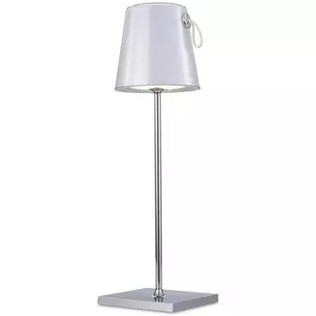 Настольная лампа ST Luce Portali SL1009.104.01 Хром/Белый LED 1*5W 3000K+RGB