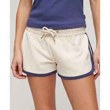 Шорты Superdry Essential Logo Racer Ub, бежевый