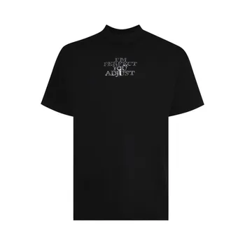 Футболка Vetements I'm Perfect You Adjust Regular T-Shirt 'Black', черный