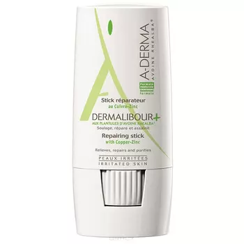 A-Derma, Восстанавливающий стик Dermalibour+, 8 г