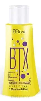 BB One, BTX Ботокс для волос с синим пигментом Classic Thermo Mask, Шаг 2, 100 мл