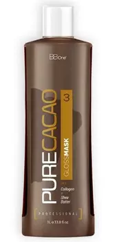 BB One, Маска Pure Cacao Gloss mask pH 3 BBOne, Шаг 3, 1 л, 500 мл