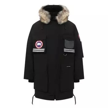 Пуховая парка Snow Mantra с меховой отделкой Canada Goose