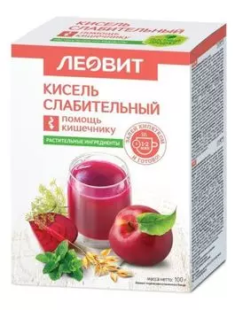 Леовит БиоИнновации - Кисель Слабительный 5 пакетов по 20 гр
