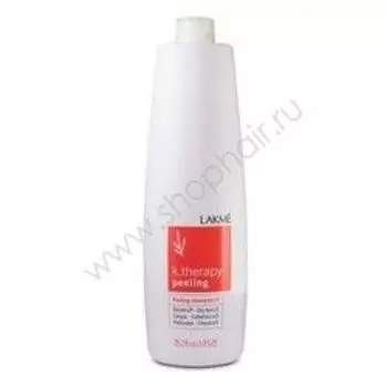 Lakme K.Therapy Peeling Shampoo Dandruff Dry Hair - Шампунь против перхоти для сухих волос 1000 мл