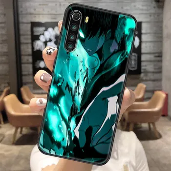 Чехол для телефона с аниме-соло и выравниванием для Xiaomi Redmi Note 7 8 9 10 7A 8T 9A 9T 9S 10S Pro, черный модный чехол с рисунком, мягкий чехол Redmi 7A