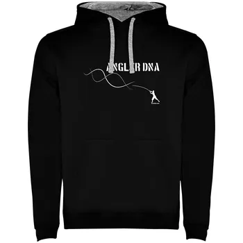 Худи Kruskis Angler DNA Two-Colour, черный