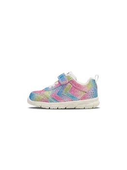 Кроссовки на шнуровке Hummel, цвет white/multicolor